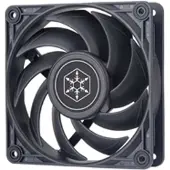 Silverstone VISTA 120, 120mm PWM-laitetuuletin, musta