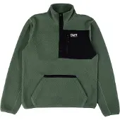 ColourWear Men's Snap Pile Dark Sage Välikerrospuserot XL