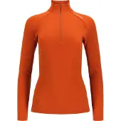 Aclima Women's WarmWool Mockneck Gold Flame Kerrasto yläosat L