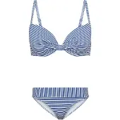 s.Oliver Bikini sininen / valkoinen