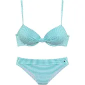 s.Oliver Bikini minttu / valkoinen
