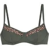 LASCANA Bikinitoppi beige / ruskea / oliivi