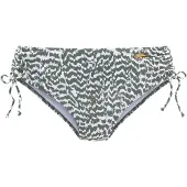 LASCANA Bikinihousut oliivi / valkoinen