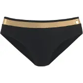 LASCANA Bikinihousut kullankeltainen / musta