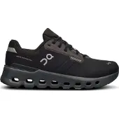 ON Juoksukengät 'Cloudrunner 2 Waterproof' vaaleanharmaa / tummanharmaa / musta