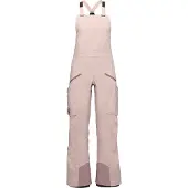 Black Diamond Women's Factor Bibs Pale Mauve Kuorihousut M