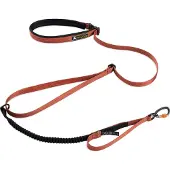 OllyDog Flagstaff Adjustable Spring Leash Clay Koiran talutushihnat ja jälkiliinat One Size