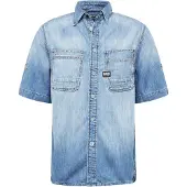 G-Star Slanted Double Pocket Shirt - Light blue - Men