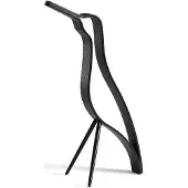 Cooee Design Woody-lintu korkea 25 cm Musta petsattu tammi