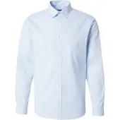 JJ REBEL Jrebgavin Solid Shirt Ls Noos - Blue - XXL