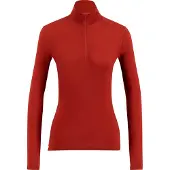 Ulvang Women's Hero Half Zip Baselayer Biking Red Pitkähihaiset paidat S