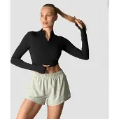 ICANIWILL Mirage Cropped Long Sleeve Black