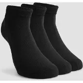 ICANIWILL Ankle Socks 3-pack Black