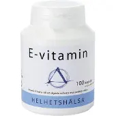 Helhetshälsa Vitamin E, 100 kapselia