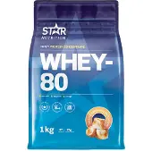 Star Nutrition Whey-80 Heraproteiini 1 kg