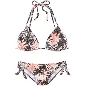 Buffalo Bikini ruskea / roosa / musta / valkoinen