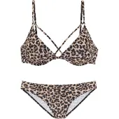 Bruno Banani Bikini ruskea / musta