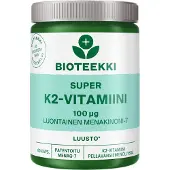 Bioteekki Super K2-vitamiini kapseli 60 kpl