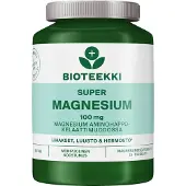 Bioteekki Super Magnesium tabletti 100 kpl