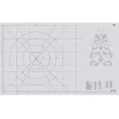 SmartaSaker Iso leivonta-alusta mitoilla ja muuntotaulukolla, 90x55 cm