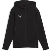 Puma Huppari Teamfinal Casuals Full Zip - Musta Lapset, koko 164 cm