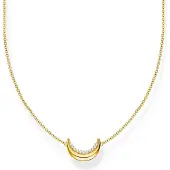 Thomas Sabo True Romance gold-plated pendant Moon Romance kaulakoru KE2299-414-14-L45V
