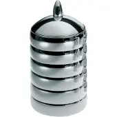 Alessi - Kalistò 2 Säilytyspurkki 1,14 L Teräs
