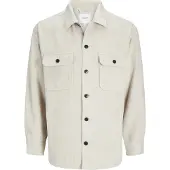Jack & Jones Jjebradley Ollie Overshirt Ls Noos - Beige - XL