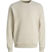 Jack & Jones Jjebradley Sweat Crew Noos - Cream - S
