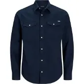 Jack & Jones Jjesheridan Shirt L/S Noos - Navy - XL