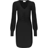 Gestuz Rifagz V-Neck Short Dress - Black - S