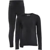 Craft Thermal Baselayer Set Jr - Black - 74-80