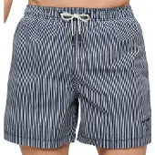 Superdry for man. M3010231A Printed swimming costume made from recycled marine material (M), Beachwear, Recycled Polister, Sustainable, Navy