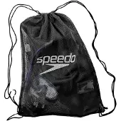 Speedo Equipment Verkkopussukka L, musta 2023 Uintireput & -laukut