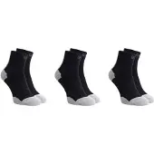 Rogelli Core -juoksusukat 3-pack Musta/Harmaa