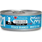 Disugual 24x85g Mini-Me Sterilised valkoinen kala märkäruoka kissoille