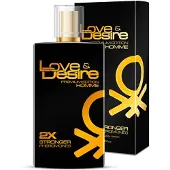 SHS Love & Desire Gold, Feromonit miehille - 100 ml