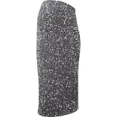 Mamalicious Mlglitter Jrs Skirt Hw - Silver - M