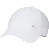 Nike Lippalakki 'Club' hopea / valkoinen