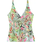 s.Oliver Tankini 'Herbst' oliivi / vaaleanpunainen / verenpunainen / musta