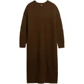 Superdry Slouch Pitkähihainen Midi-mekko