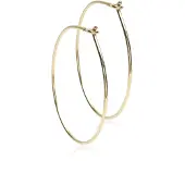 Blomdahl Golden Titanium Ear Ring 25 mm