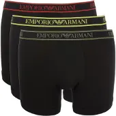 Emporio Armani Bokserishortsit monivärinen / meleerattu musta