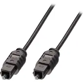 Lindy 35211, Toslink, Uros, Uros, 1 m, Musta