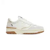 Pepe Jeans for woman. PLS00024 Chester Life leather shoes white (38), Flat, Suede, Laces, Casual