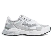 Pepe Jeans for woman. PLS60028 Dave Shine Sneakers white (40), Flat, Suede, Laces, Casual