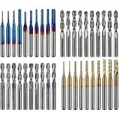 TwoTrees End Mills for CNC - 40pcs