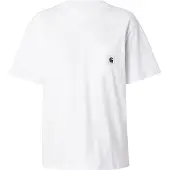 Carhartt WIP Paita 'W S/S Pocket' valkoinen