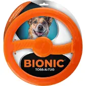 Bionic Toss-n-tug Ringo puruluu koirille, 22,7 cm