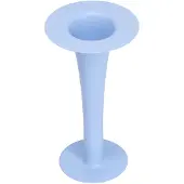 Design Letters Trumpet 2-in-1 vaasi ja kynttilänjalka 24 cm Blue